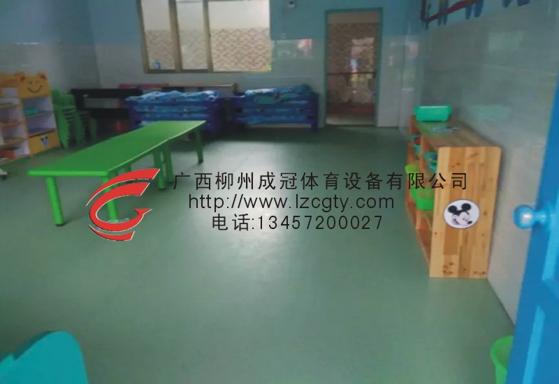 界首幼儿园PVC地板